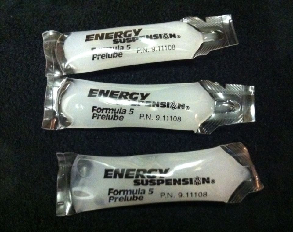 Energy Suspension Formula 5 Prelube Polyurethane 0.5 Oz 3 Pack P.N. 9.11110