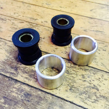 Mercedes Control Arm Suspension Black Poly Bushings Alloy Sleeves W124 W210 W208 W209