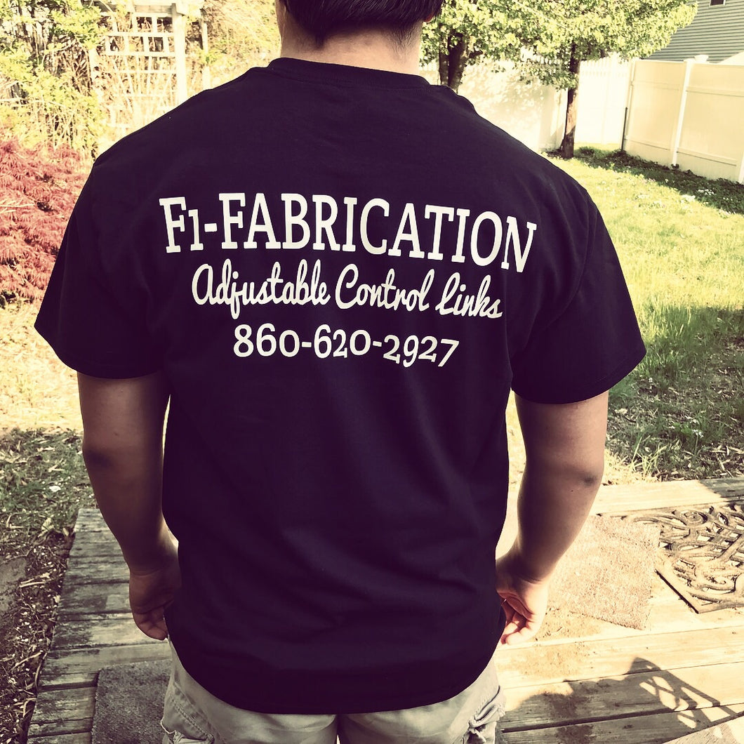 Short Sleeve Black F1-Fabrication T-Shirt