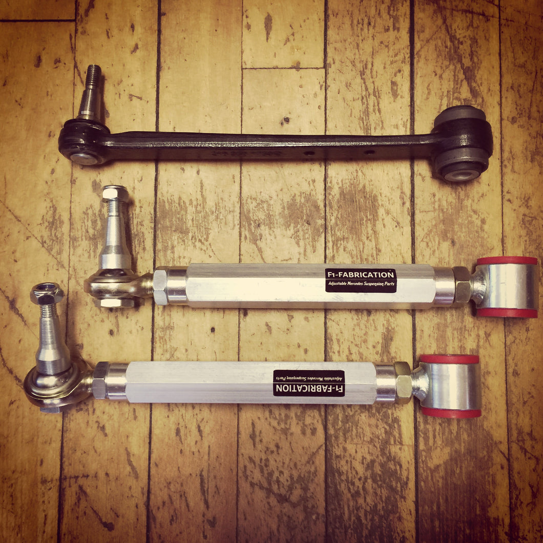 Mercedes Rear Toe Caster Kit Adjustable Arm W208 W209 CLK350 CLK450 CLK55 CLK63